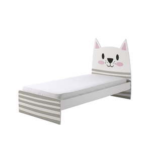 Łóżko dziecięce Vipack Cat, 90x200 cm