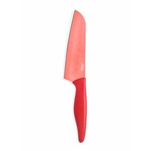 Czerwony nóż The Mia Santoku, dł. 13 cm