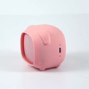 Różowy przenośny głośnik Bluetooth Qushini Speaker