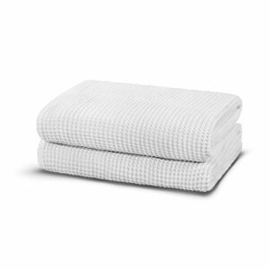 Zestaw 2 białych ręczników Foutastic Modal, 30x40 cm