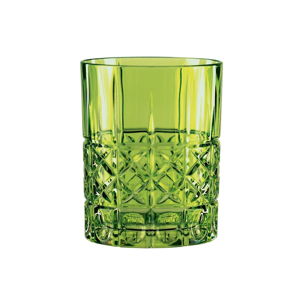Zielona szklanka do whisky ze szkła kryształowego Nachtmann Highland Reseda, 345 ml