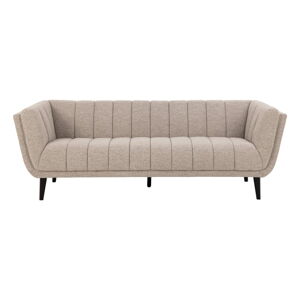 Beżowa sofa z materiału bouclé 218 cm Tampa – Actona