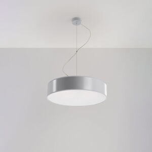 Szara lampa wisząca ø 45 cm Atis – Nice Lamps