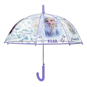 Przezroczysty dziecięcy parasol odporny na wiatr Ambiance Queen Of Snow, ⌀ 74 cm