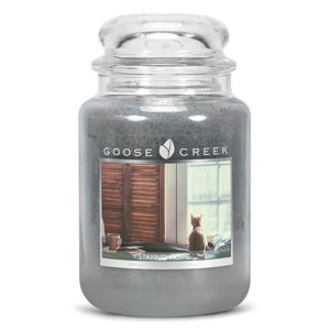 Świeczka zapachowa w szklanym pojemniku Goose Creek Domowe zacisze, 0,68 kg