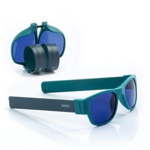 Niebieskie zwijane okulary przeciwsłoneczne InnovaGoods Sunfold AC4