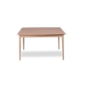 Rozkładany stół z brązowym blatem WOOD AND VISION Curve, 122x82 cm