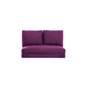 Fioletowa rozkładana sofa 120 cm Taida – Artie
