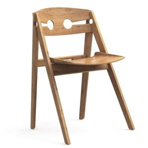 Krzesło do jadalni z bambusową konstrukcją We Do Wood