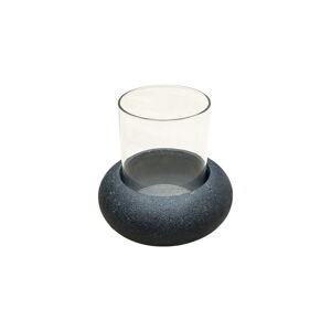 Szklano-betonowy świecznik na świeczkę typu tealight Jango – Paju Design