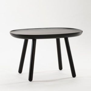 Czarny stolik z litego drewna EMKO Naïve Medium
