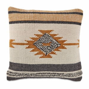Poszewka na poduszkę z bawełny i wełny Nkuku Tussi Mara, 50x50 cm