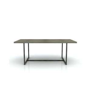 Stół do jadalni z drewna akacji Livin Hill Flow, 100x200 cm