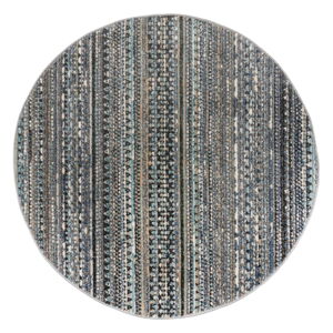Niebieski okrągły dywan 160x160 cm Camino – Flair Rugs