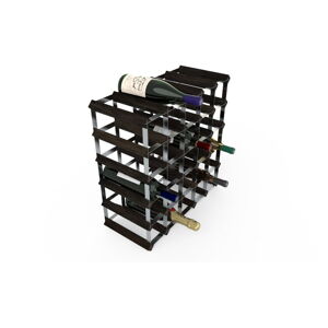 Drewniany stojak na wino na 30 butelek – RTA