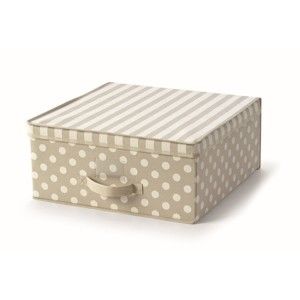 Beżowe pudełko z pokrywką Cosatto Trend, 45x45 cm