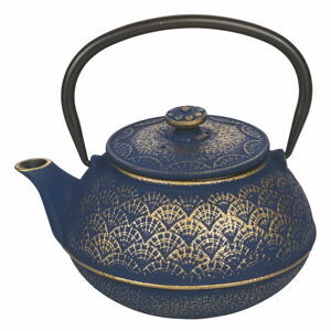 Niebieski żeliwny dzbanek do herbaty Villa d'Este Hosaka, 800 ml