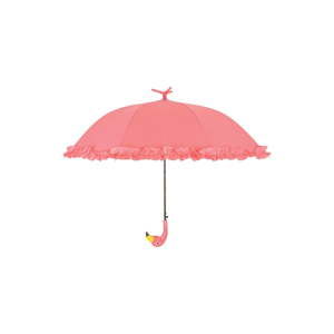 Różowy parasol Esschert Design Flamengo, ⌀ 98 cm