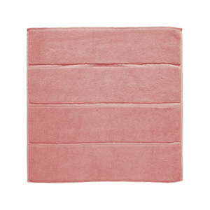 Różowy bawełniany dywanik łazienkowy Aquanova Adagio, 60x60 cm