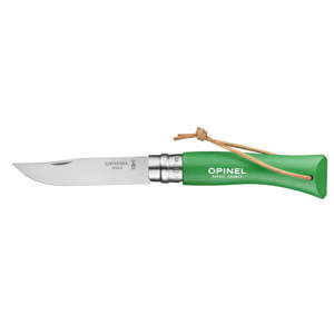 Zielony składany nóż Opinel Trekking N°07