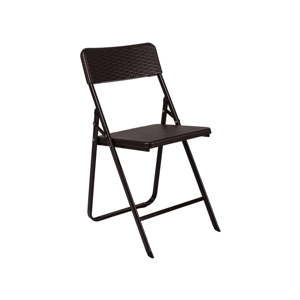 Czarne składane krzesło Evergreen House Cool
