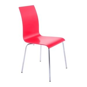 Czerwone krzesło Kokoon Classic