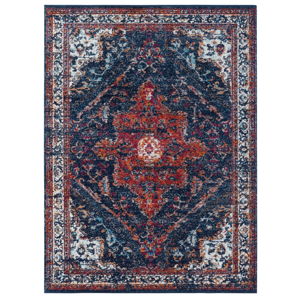 Niebiesko-czerwony dywan Nouristan Azrow, 120x170 cm