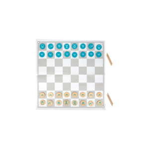 Drewniane szachy/warcaby Legler Draughts and Chess