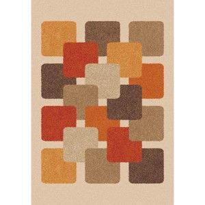 Brązowo-beżowy dywan Universal Boras, 57x110 cm
