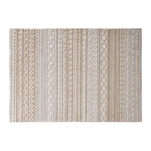 Beżowy dywan odpowiedni do prania 80x145 cm Lena – Webtappeti