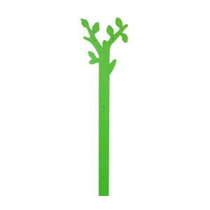 Zielony wiszący wieszak Furniteam Tree, wys. 160 cm
