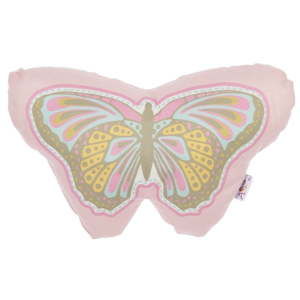 Poduszka dziecięca z domieszką bawełny Apolena Pillow Toy Butterfly, 30x18 cm