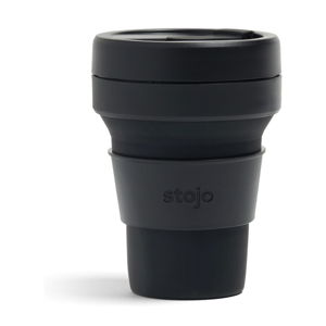 Czarny składany kubek Stojo Pocket Cup Ink, 355 ml