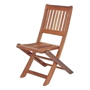 Składane krzesło ogrodowe z drewna eukaliptusowego ADDU Montana