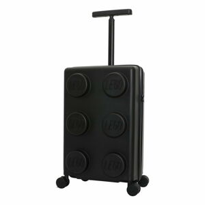 Czarna dziecięca walizka na kółkach LEGO® Signature 20