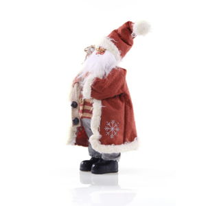 Czerwona świąteczna figurka DecoKing Gifter