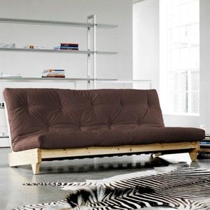 Sofa rozkładana Karup Design Fresh Natural Clear/Brown