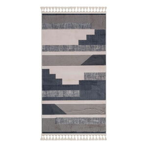 Szaro − beżowy dywan odpowiedni do prania 120x80 cm − Vitaus