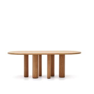 Stół w dekorze jesionu 105x220 cm Mailen – Kave Home