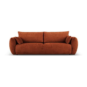 Pomarańczowa sofa 240 cm Matera – Cosmopolitan Design