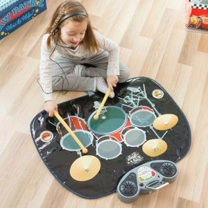 Mata dziecięca do gry na perkujsi InnovaGoods Drum Kit Playmat