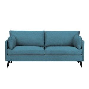 Niebieska 3-osobowa sofa HARPER MAISON Klass