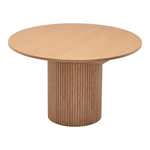 Okrągły rozkładany stół w dekorze dębu ø 115 cm Malaga – Bonami Selection