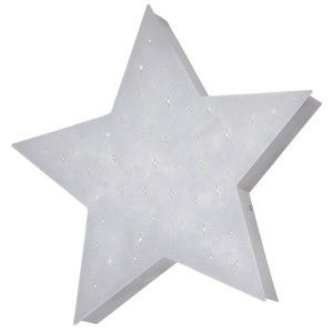Szary kinkiet w kształcie gwiazdy Glimte Montu