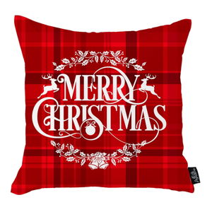 Poszewka na poduszkę ze świątecznym motywem Apolena Honey Merry Christmas, 45x45 cm