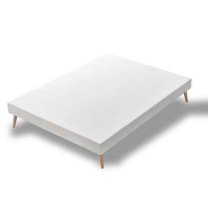 Łóżko 2-osobowe Bobochic Paris Blanc, 140x190 cm