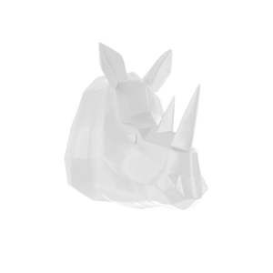 Matowy biały wieszak ścienny PT LIVING Origami Rhino