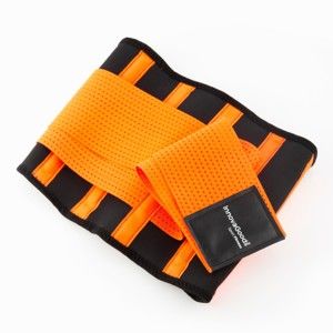 Pomarańczowo-czarny sportowy pas korygujący InnovaGoods, rozm. XL