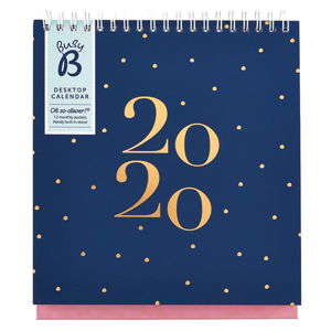 Kalendarz na biurko na rok 2020 Busy B Fashion, 13 stron
