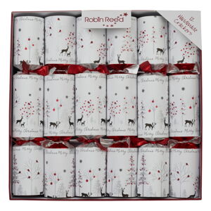 Crackery świąteczne zestaw 12 szt. Silhouette – Robin Reed